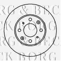 BORG & BECK BBD5114