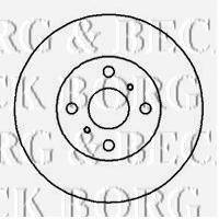 BORG & BECK BBD5104