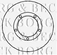 BORG & BECK BBD5850S