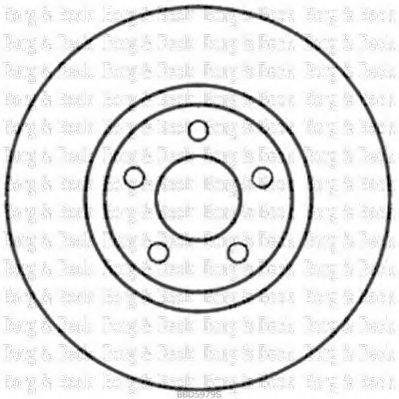 BORG & BECK BBD5979S
