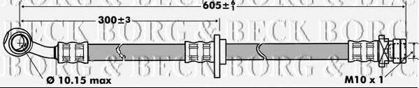 APEC BRAKING BBH7442 Гальмівний шланг