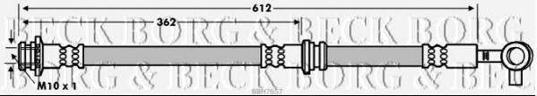 APEC BRAKING BBH7658 Гальмівний шланг