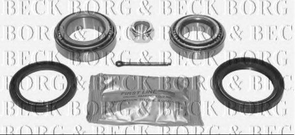 BORG & BECK BWK134 Комплект підшипника маточини колеса