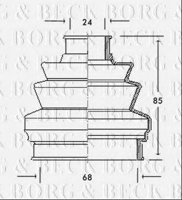 BORG & BECK BCB2042