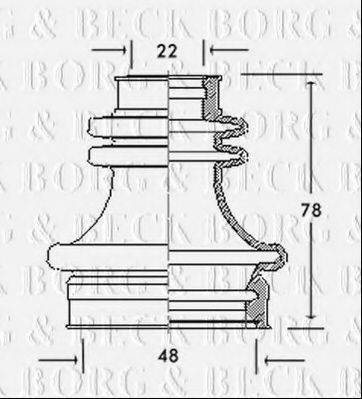 BORG & BECK BCB2043
