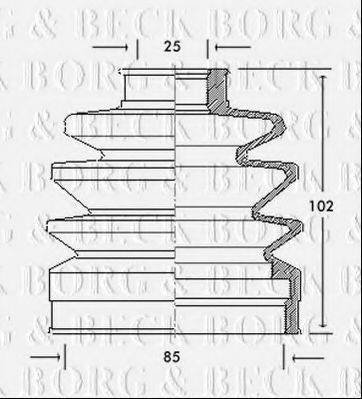 BORG & BECK BCB2055