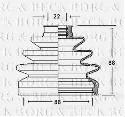 BORG & BECK BCB2232