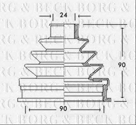 BORG & BECK BCB2240