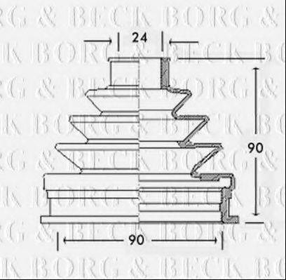 BORG & BECK BCB2255