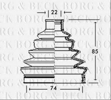 BORG & BECK BCB2326