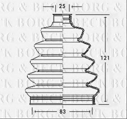 BORG & BECK BCB2343