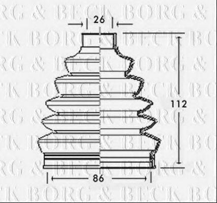 BORG & BECK BCB2350