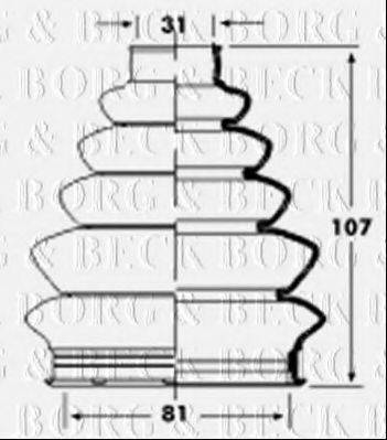 BORG & BECK BCB2357