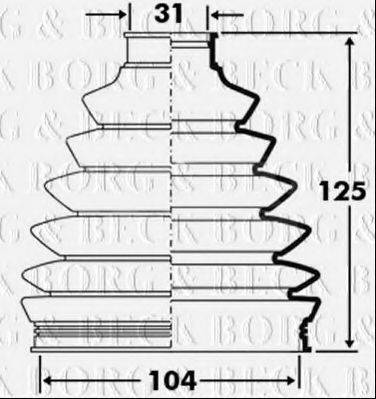 BORG & BECK BCB2395
