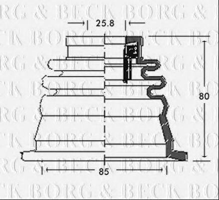 BORG & BECK BCB2686