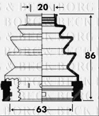 BORG & BECK BCB2817