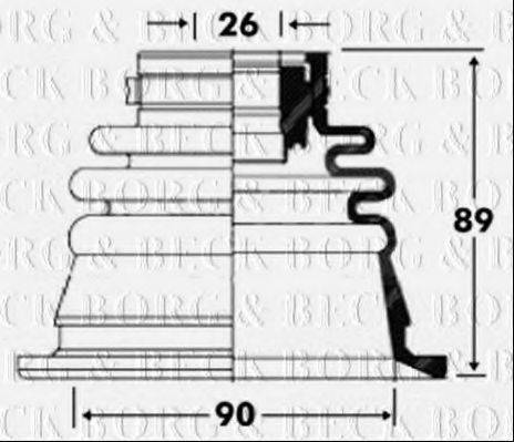BORG & BECK BCB2848