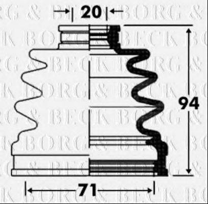 BORG & BECK BCB2860