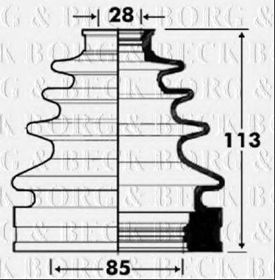 BORG & BECK BCB2873