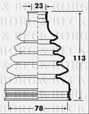 BORG & BECK BCB2886