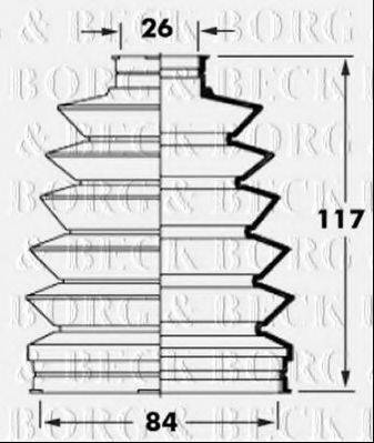 BORG & BECK BCB6012