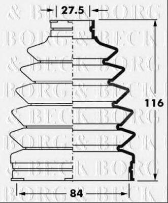 BORG & BECK BCB6017