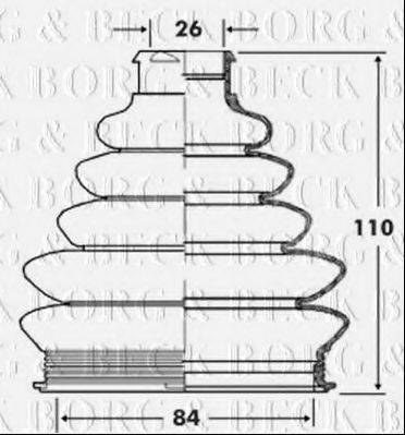 BORG & BECK BCB6071