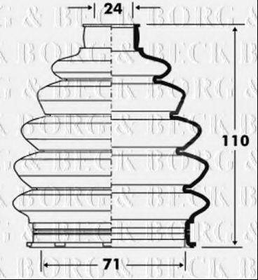 BORG & BECK BCB6078