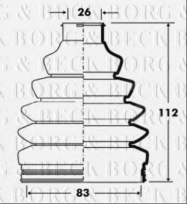 BORG & BECK BCB6080