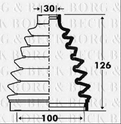 BORG & BECK BCB6100