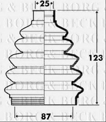 BORG & BECK BCB6105