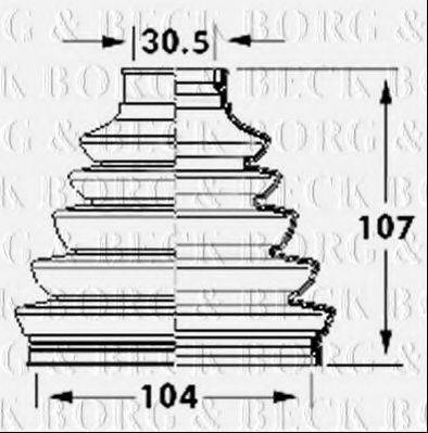 BORG & BECK BCB6116