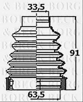 BORG & BECK BCB6140