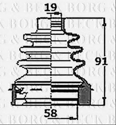 BORG & BECK BCB6144
