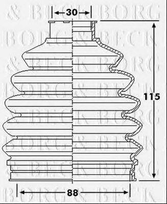 BORG & BECK BCB6236