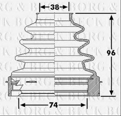 BORG & BECK BCB6254