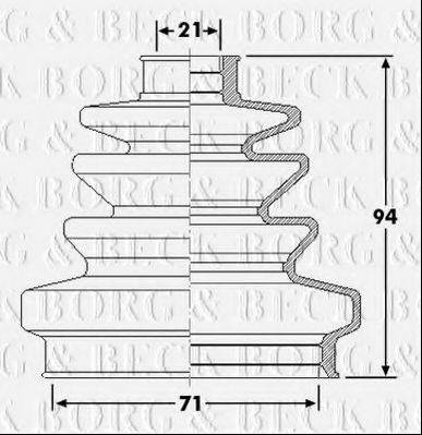 BORG & BECK BCB6257