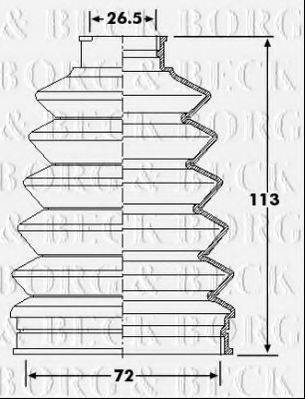 BORG & BECK BCB6268