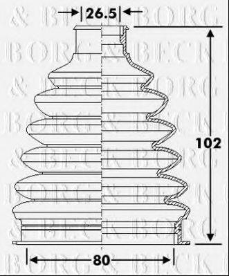BORG & BECK BCB6280