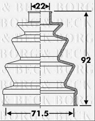 BORG & BECK BCB6284