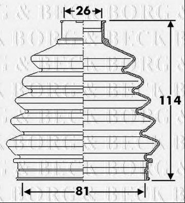 BORG & BECK BCB6287