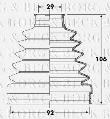 BORG & BECK BCB6307
