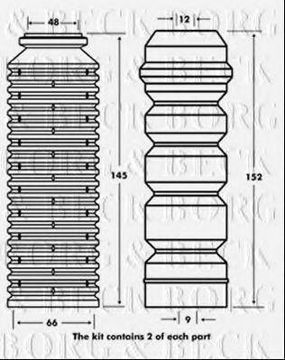 BORG & BECK BPK7086