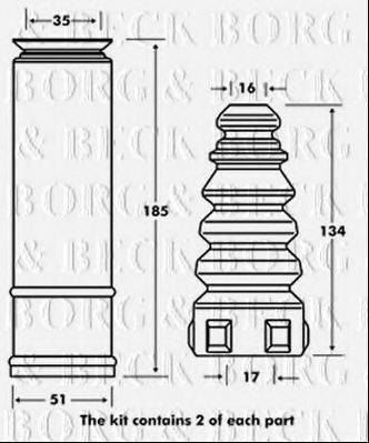 BORG & BECK BPK7091
