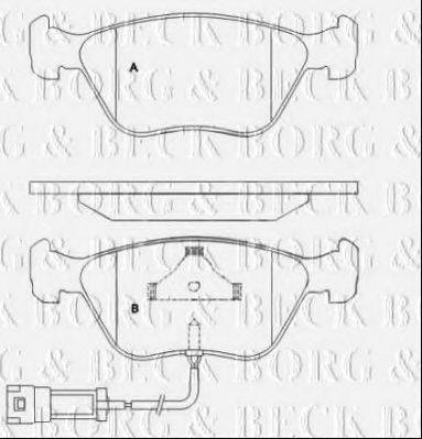 BORG & BECK BBD6054S