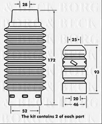 BORG & BECK BPK7029