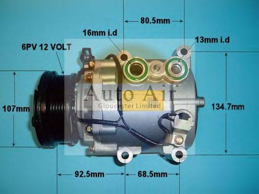 AUTO AIR GLOUCESTER 140314 Компресор, кондиціонер