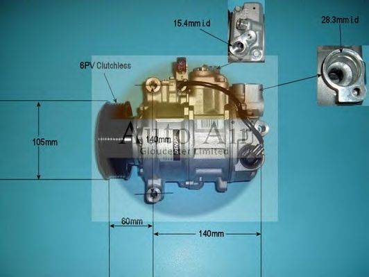 AUTO AIR GLOUCESTER 140044 Компресор, кондиціонер