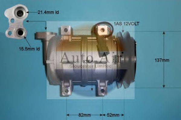 AUTO AIR GLOUCESTER 140052 Компресор, кондиціонер