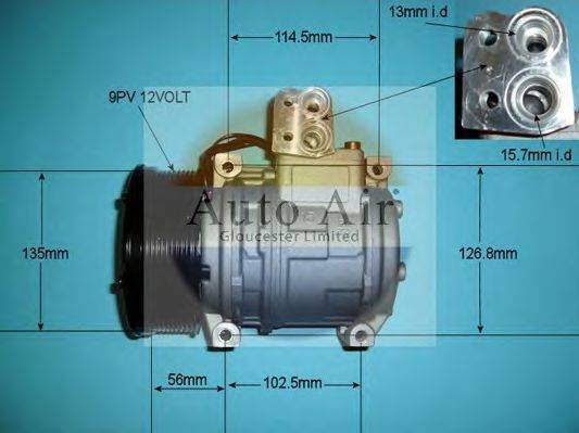 AUTO AIR GLOUCESTER 140040 Компресор, кондиціонер